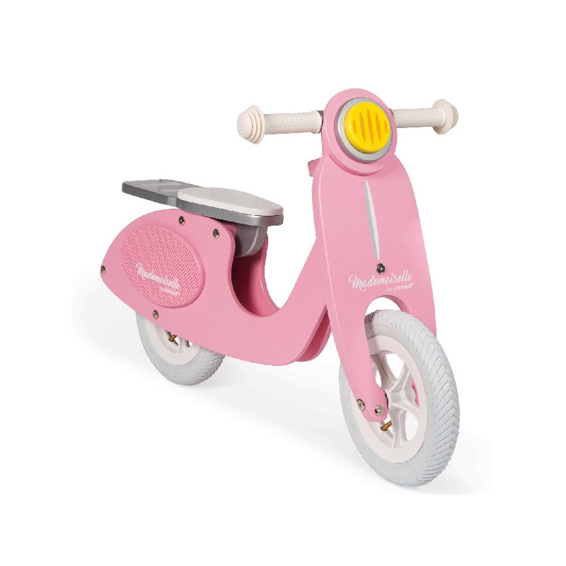 Imagen bicicleta scooter rosa mademoiselle