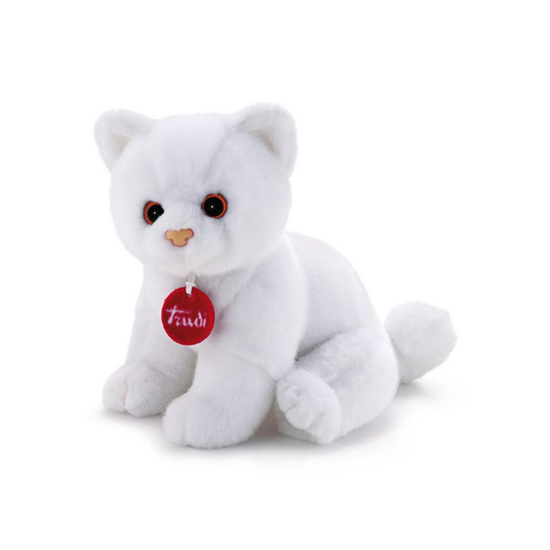 Imagen gato brad blanco talla s 14x17x20cm