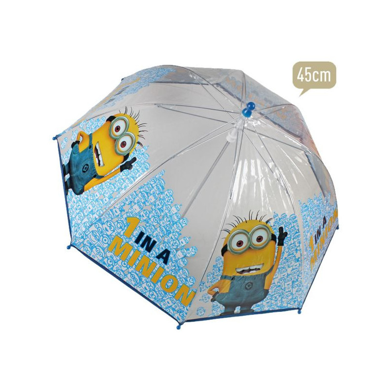 Imagen paraguas burbuja minions 45cm