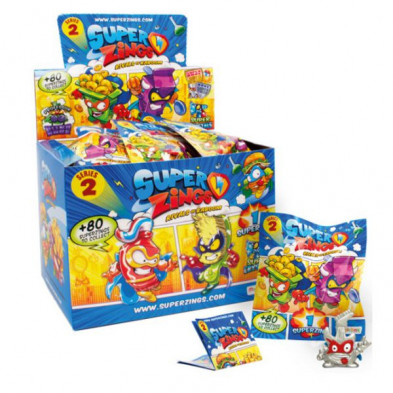 Imagen one pack serie 2 superzings 50 unidades