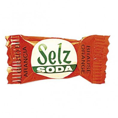 Imagen selz soda naranja bolsa 1kg Imagen selz soda naranja bolsa 1kg