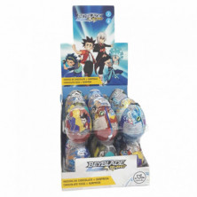 Imagen huevo chocolate beyblade 24u 20gr