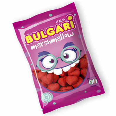 imagen 1 de corazones marshmallow 100 unidades - bulgari