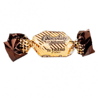 Imagen caserio chocolate con piñones bolsa 1kg
