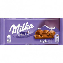 Imagen milka triple chocolate 90gr