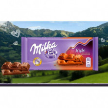 imagen 1 de milka triple chocolate 90gr