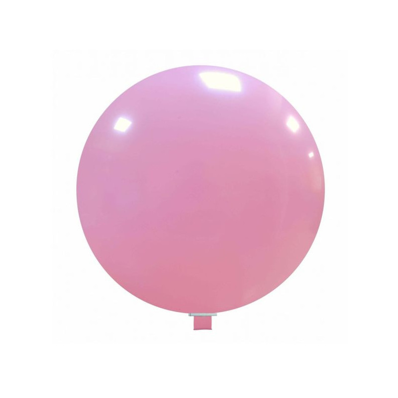 Imagen globo rosa ø 60cm perimetro 1