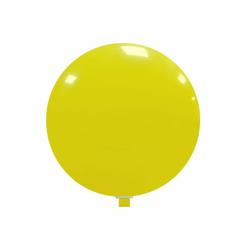 Imagen globo amarillo ø 60cm perimetro 1
