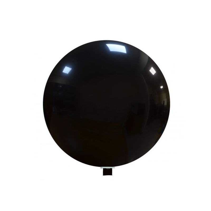 Imagen globo negro ø 60cm perimetro 1