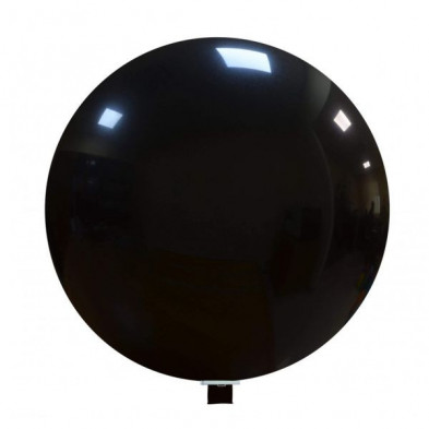 Imagen globo negro ø 60cm perimetro 1