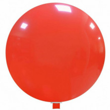 GLOBO ROJO Ø 90CM PERIMETRO 2,83M UNIDAD