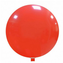 GLOBO ROJO Ø 70CM PERIMETRO 2,20M UNIDAD