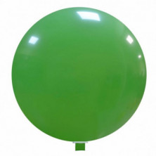 GLOBO VERDE Ø 70CM PERIMETRO 2,20M UNIDAD