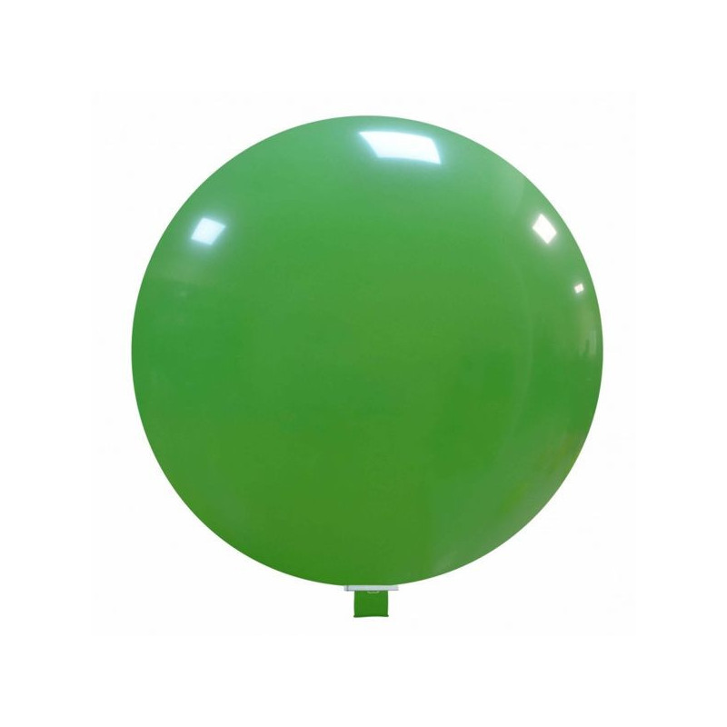 Imagen globo verde ø 70cm perimetro 2
