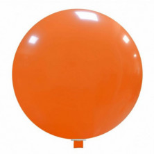 GLOBO NARANJA Ø 70CM PERIMETRO 2,20M UNIDAD