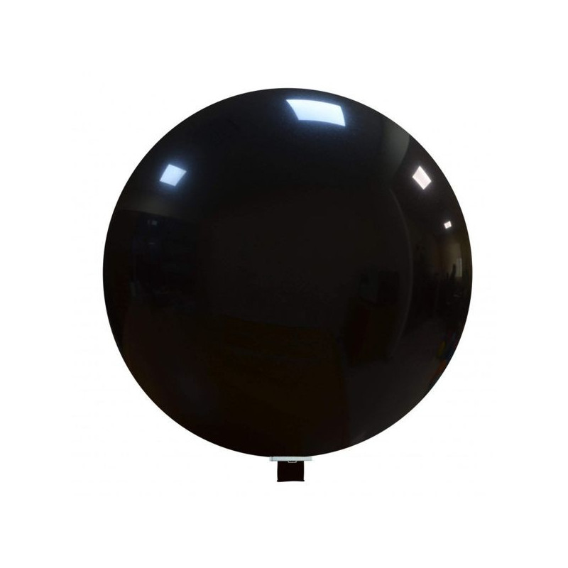 Imagen globo negro ø 70cm perimetro 2