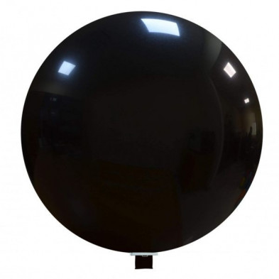 Imagen globo negro ø 70cm perimetro 2