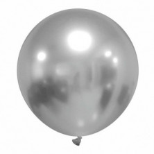 GLOBO PLATA Ø 60CM PERIMETRO 1,88M UNIDAD