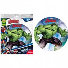 imagen 3 de disco oblea tarta hulk 20cm
