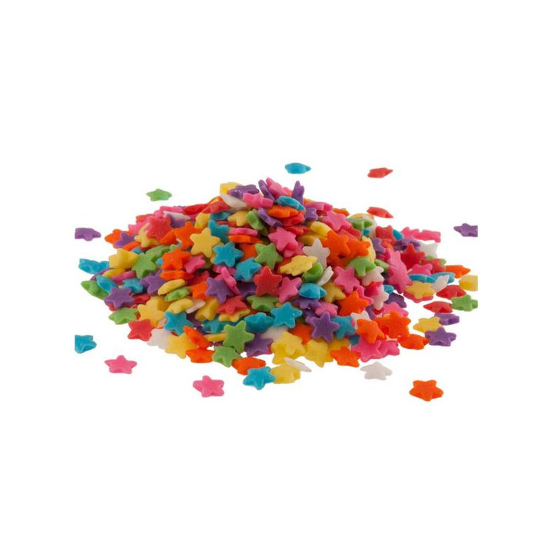 Imagen blister confetti azúcar estrellas 100gr