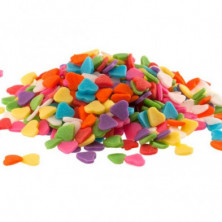 Imagen blister confetti azúcar corazones 100 gramos