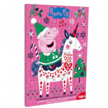 Imagen calendario de adviento peppa pig 50grs