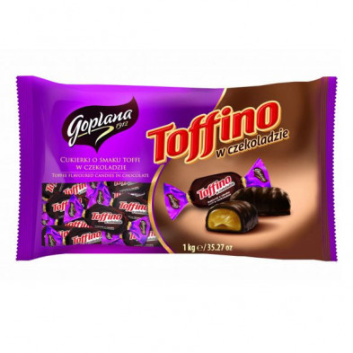 imagen 2 de toffino relleno baño chocolate bolsa 1kg