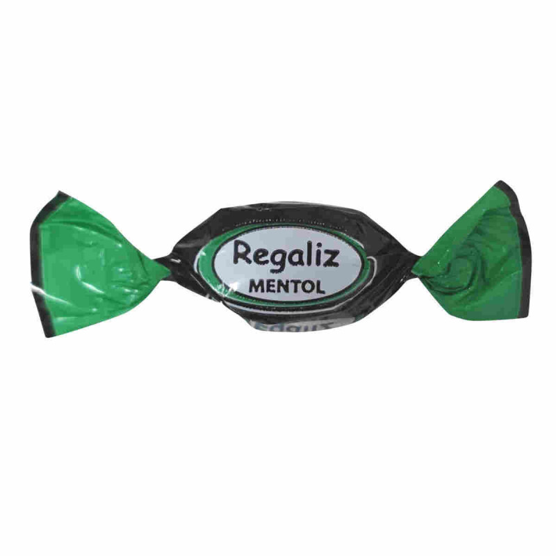 Imagen caramelo mentol regaliz bolsa 1kg Imagen caramelo mentol regaliz bolsa 1kg