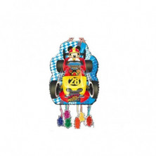 Imagen piñata perfil mickey superpilotos 33x46cm