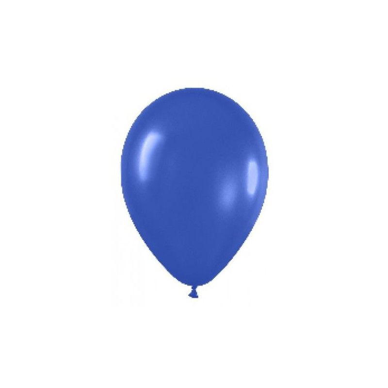 Imagen bolsa 50 globos azul medio 9r