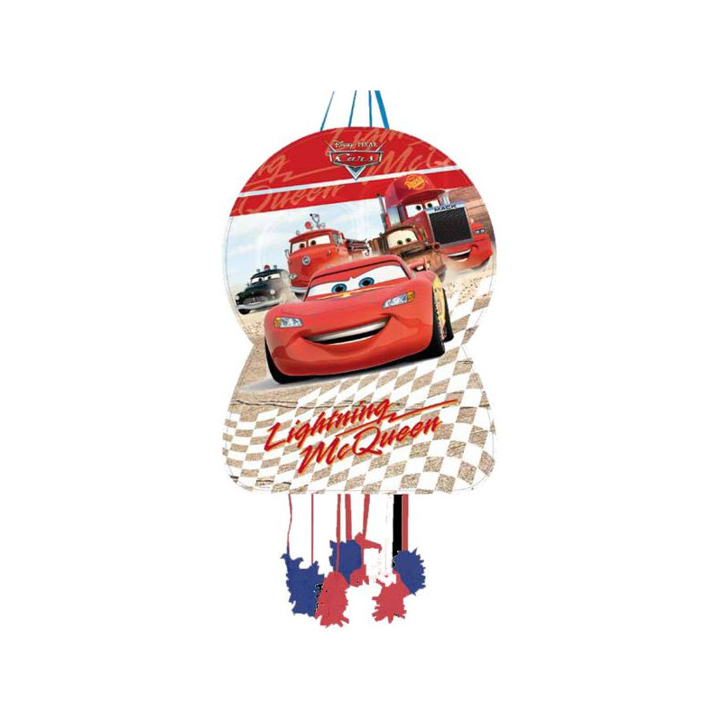 Imagen piñata silueta cars mcqueen 46x65cm