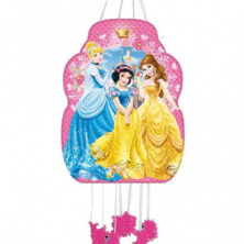 Imagen piñata perfil princesas 33x46cm