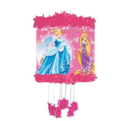 Imagen piñata viñeta princesas 20x30cm