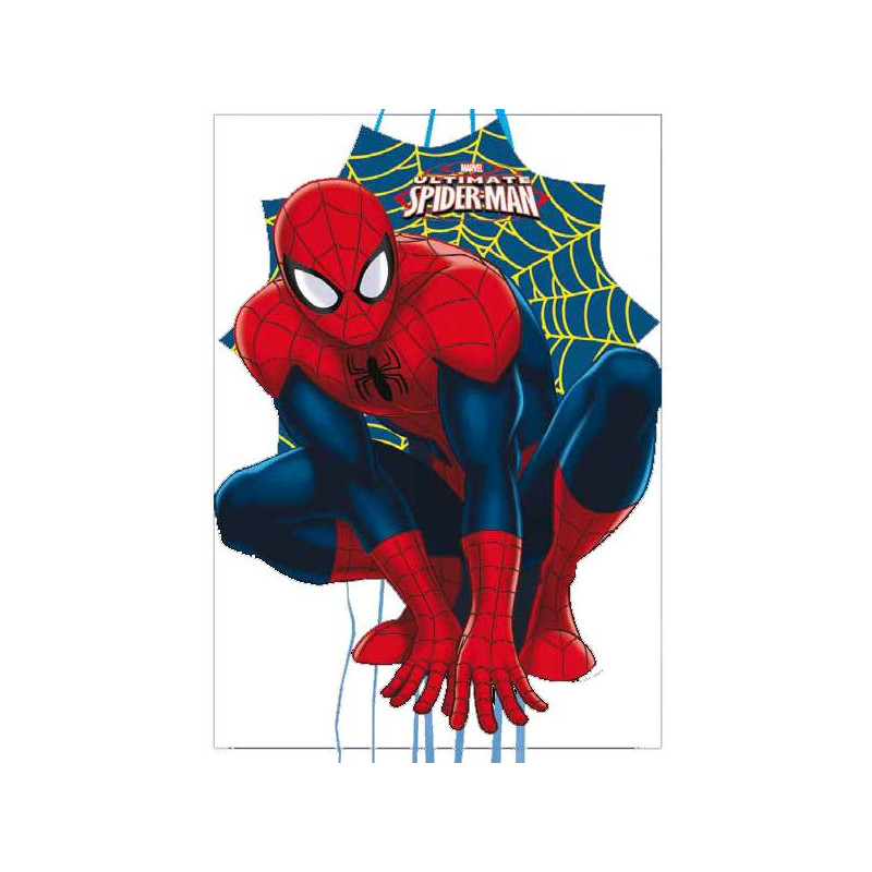 Imagen piñata silueta spiderman ult 66x33cm