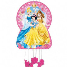 Imagen piñata silueta princesas luxury 65x46cm