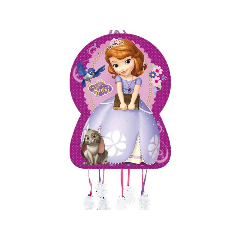 Imagen piñata silueta princesa sofia 46x65cm