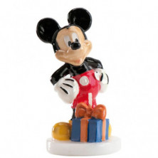 VELA 3D CUMPLEAÑOS MICKEY 9CM