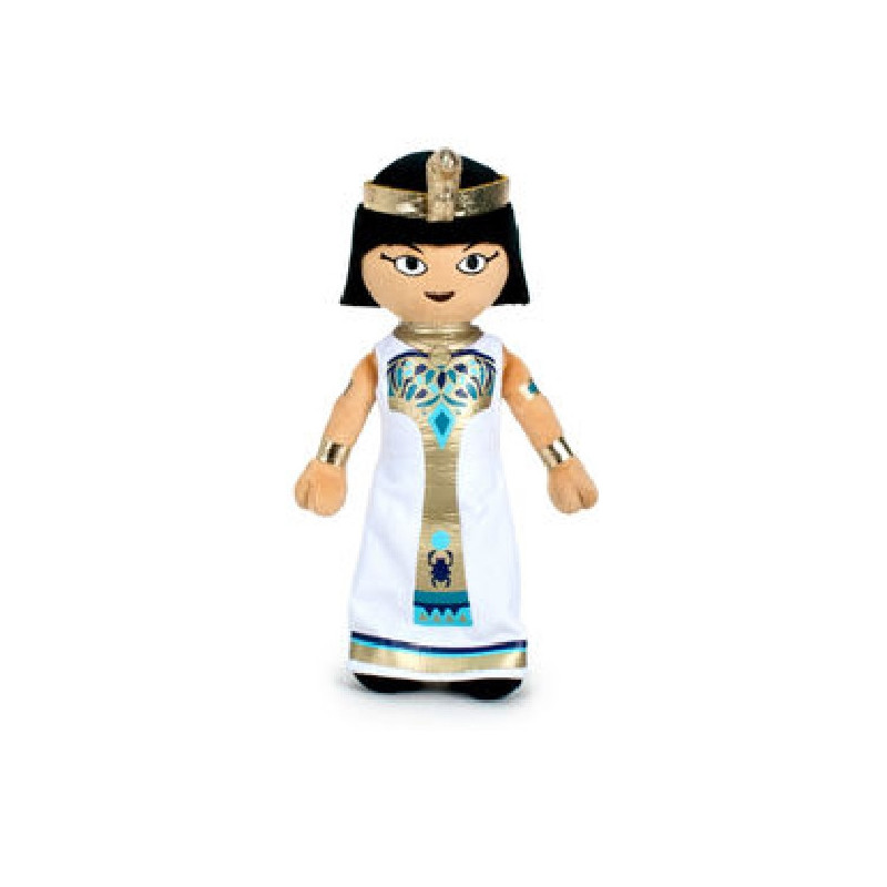 Imagen peluche playmobil faraona egipcia 33cm