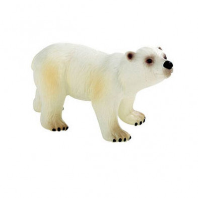 Figura de Cría de Oso Polar de cm Detalles Adorables y