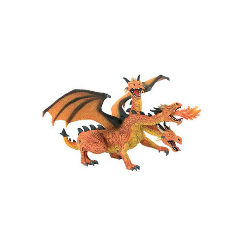 Dragon tres cabezas 20cm (k)