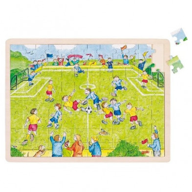 Puzzle madera futbol 40x30x0,8cm 
