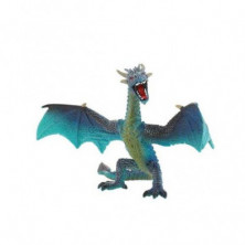 FIGURA DE DRAGON CON ALAS ABIERTAS