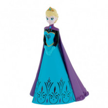 FIGURA DE ELSA DE FROZEN DE 10CM EN CORONACION COMO REINA