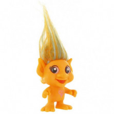 FIGURA DE TOTZ NARANJA DE 5CM DE TROLLS