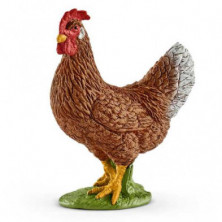 FIGURA DE GALLINA DE SCHLEICH 4,2X2,5X5,5CM