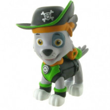 FIGURA DE ROCKY PIRATE PUPS DE LA PATRULLA CANINA