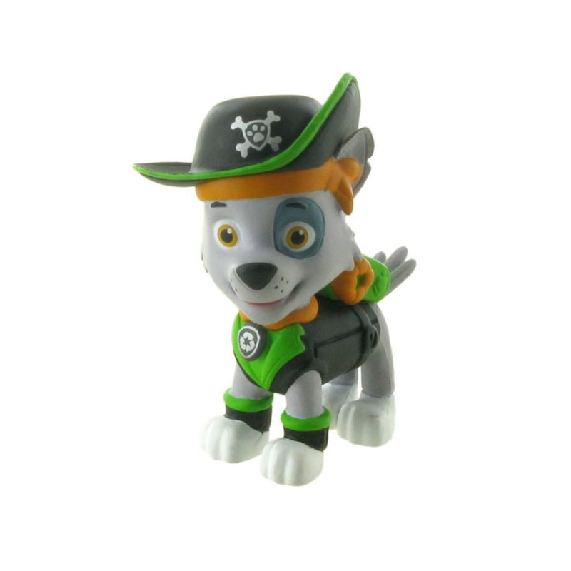 Figura de Rocky Pirate Pups de la Patrulla Canina - Juguete de acción para  niños y coleccionistas
