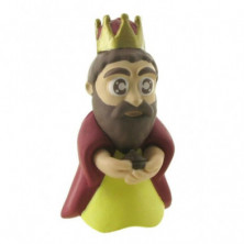 FIGURA DE GASPAR DE LOS REYES MAGOS DE 7CM