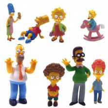 SET 8 FIGURAS DE LOS SIMPSON