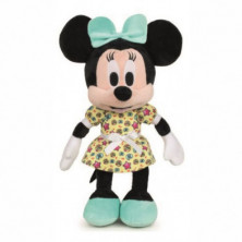 PELUCHE DE MINNIE CON VESTIDO AMARILLO DE 30CM